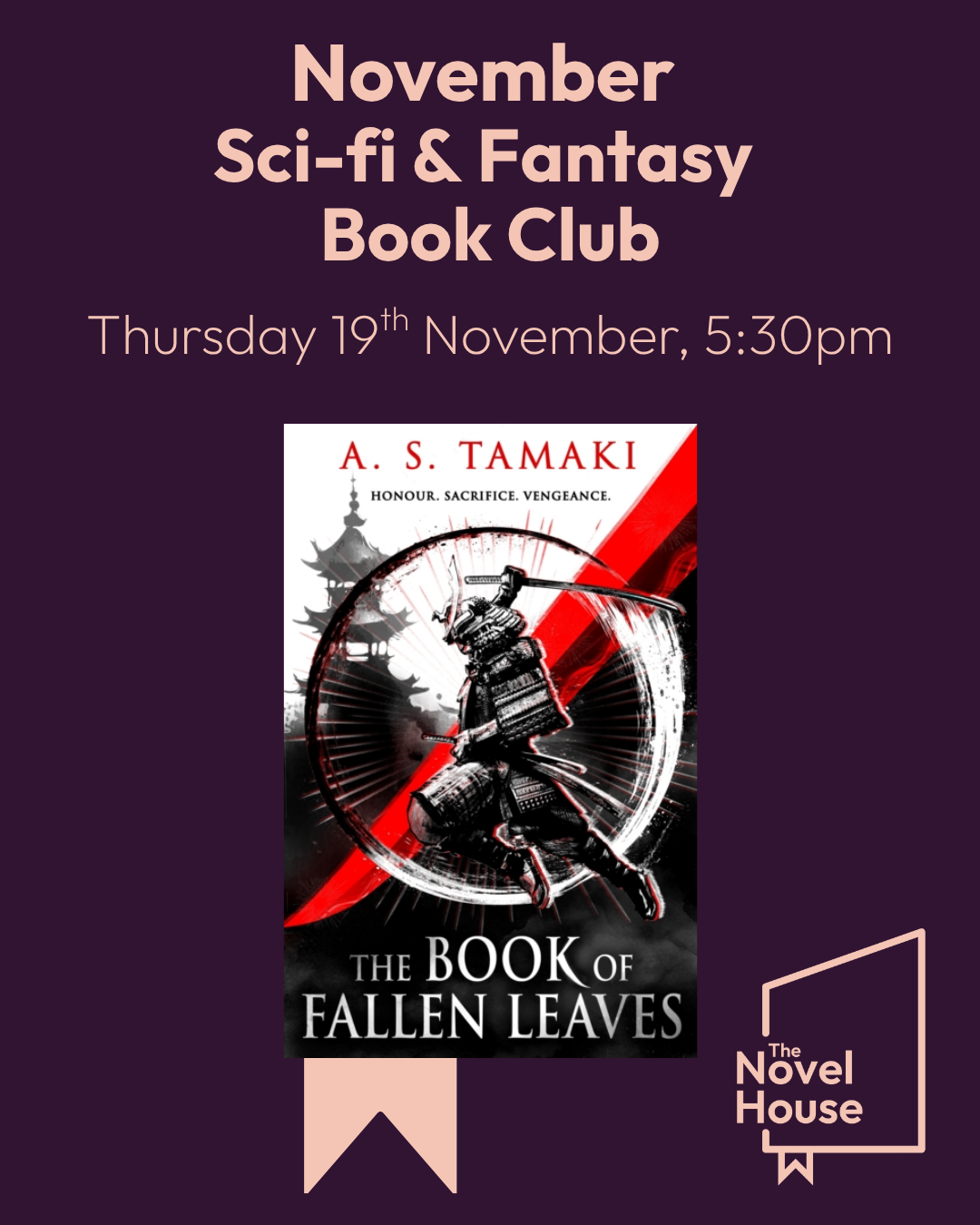 November Sci-Fi & Fantasy Book Club
